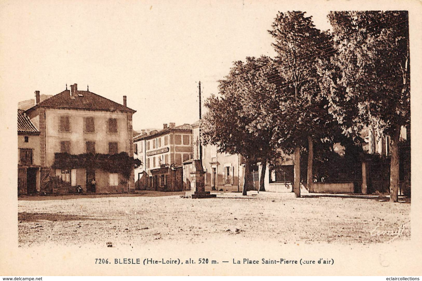 Blesle         43      Place Saint Pierre      (voir Scan) - Blesle