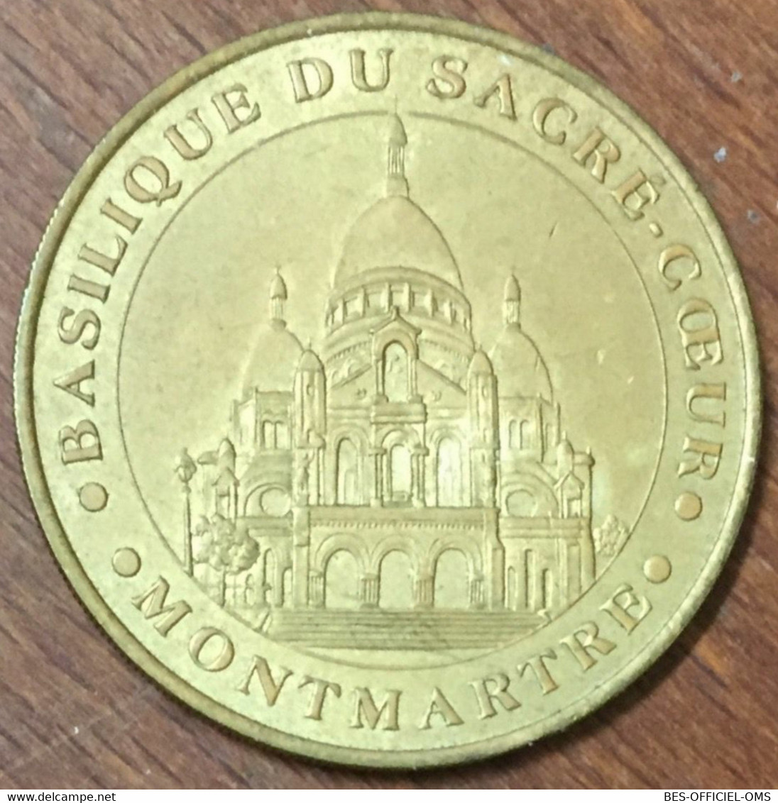 75018 PARIS BASILIQUE SACRÉ-COEUR MONTMARTRE MDP 2000 MÉDAILLE MONNAIE DE PARIS JETON TOURISTIQUE MEDALS COINS TOKENS - 2000