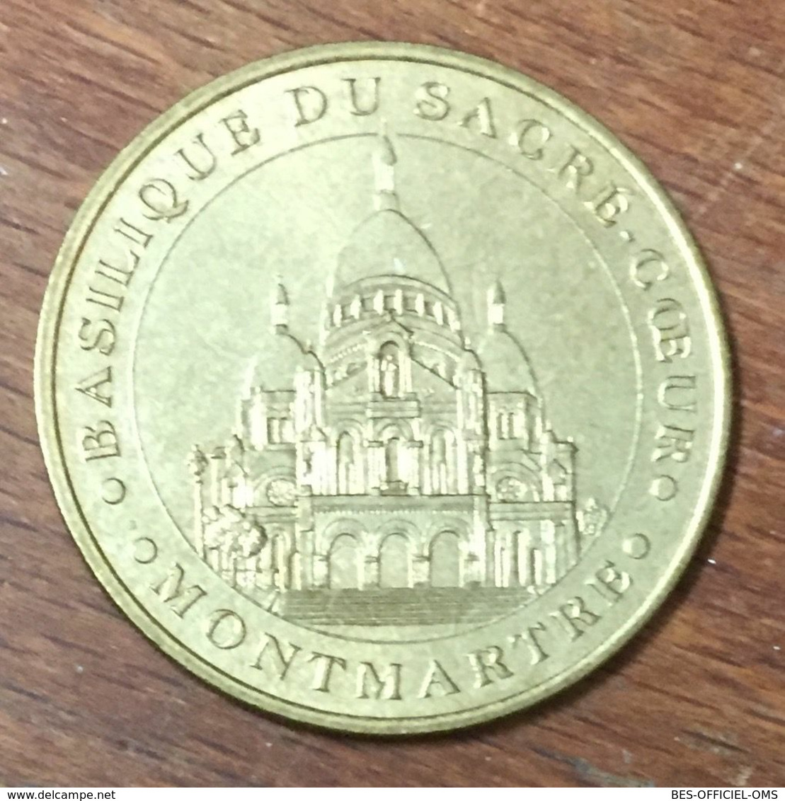 75018 PARIS BASILIQUE SACRÉ-COEUR MONTMARTRE MDP 2003 MÉDAILLE MONNAIE DE PARIS JETON TOURISTIQUE MEDALS COINS TOKENS - 2003