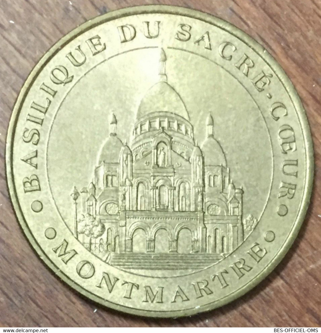 75018 PARIS BASILIQUE SACRÉ-COEUR MONTMARTRE MDP 2004 MÉDAILLE MONNAIE DE PARIS JETON TOURISTIQUE MEDALS COINS TOKENS - 2004