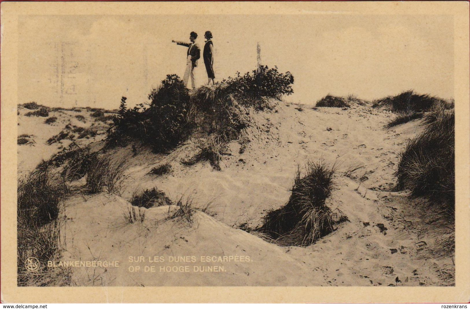 Blankenberge Blankenberghe Op De Hooge Duinen (In Goede Staat) - Blankenberge