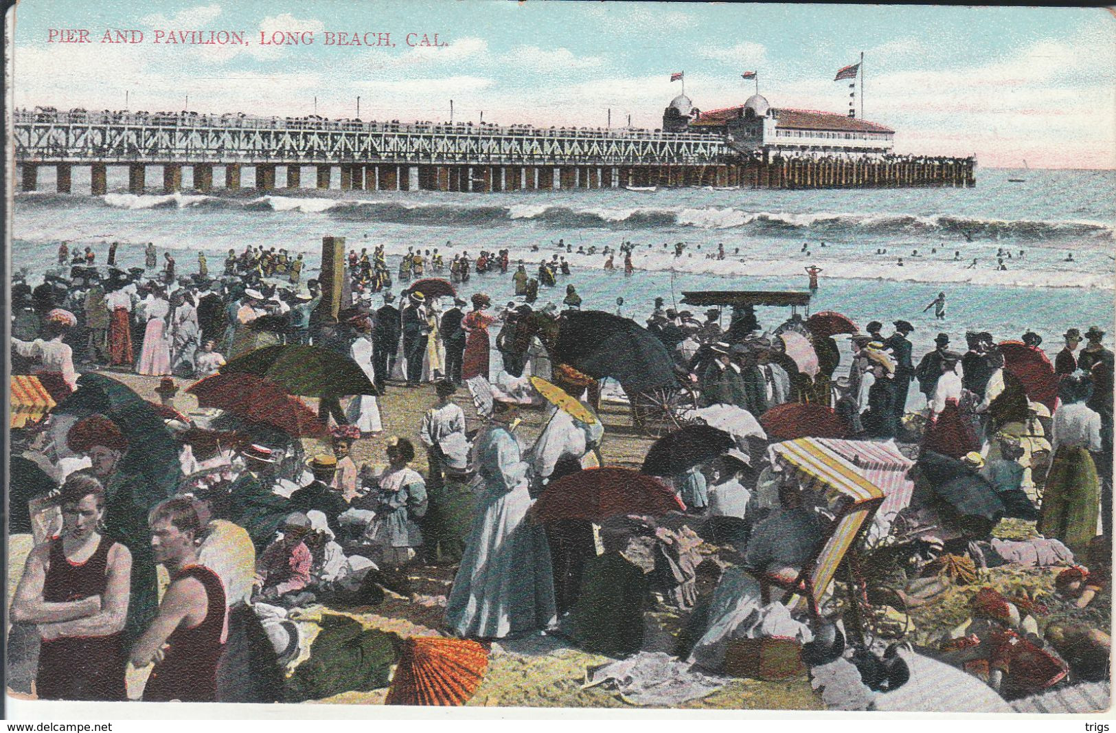 Long Beach - Pier And Pavilion - Long Beach