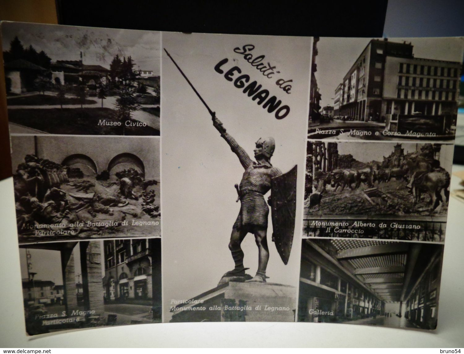 Cartolina Saluti Da Legnano Prov Milano 1962 Vedutine - Legnano