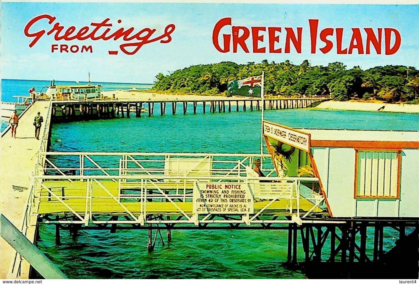 (Booklet 105) Australia - QLD - Green Island Greetings - Great Barrier Reef