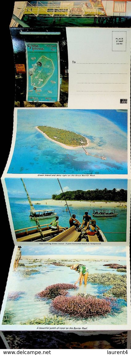 (Booklet 105) Australia - QLD - Green Island Greetings - Great Barrier Reef