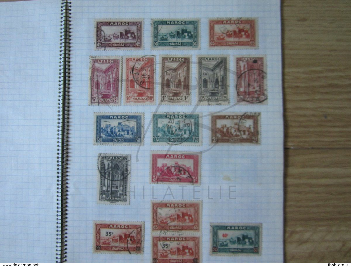 LOT DE + 250 TIMBRES DU MAROC - Sammlungen