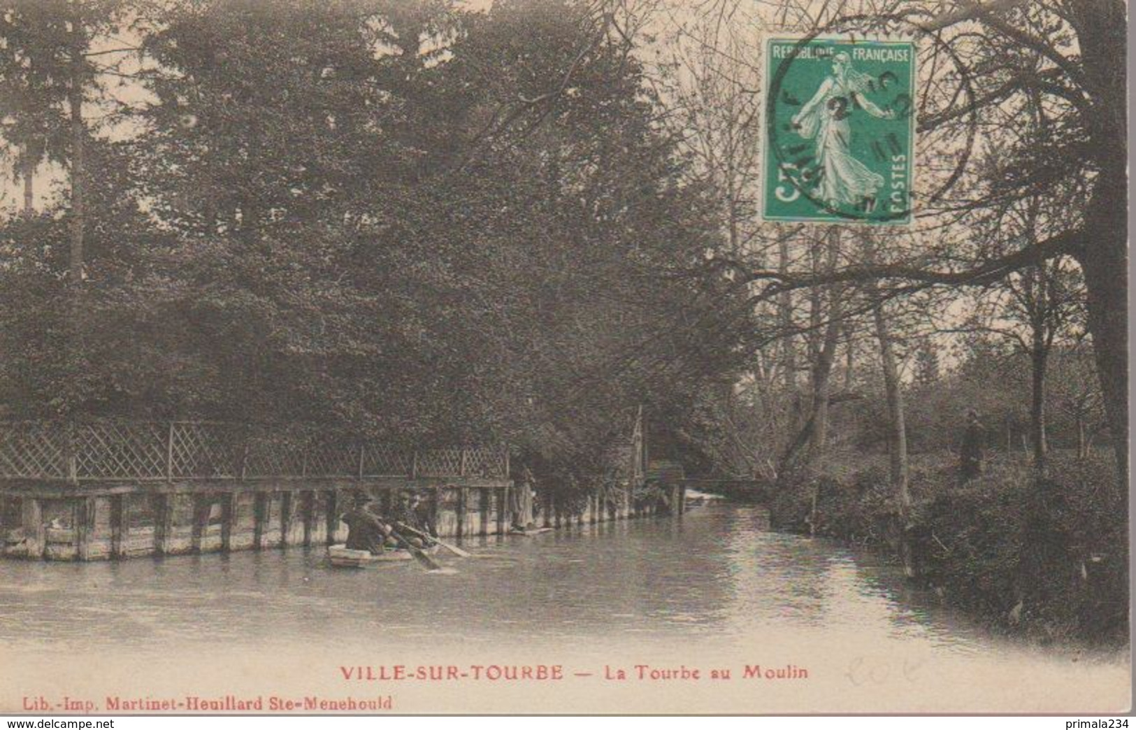 VILLE SUR TOURBE - LA TOURBE AU MOULIN - Ville-sur-Tourbe