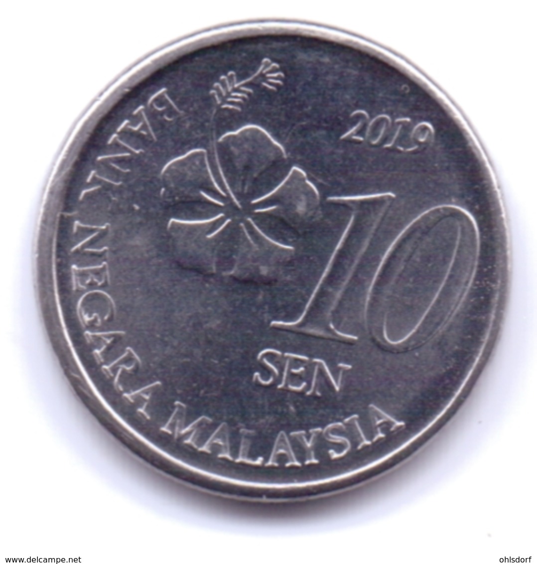 MALAYSIA 2019: 10 Sen, KM 202 - Malasia