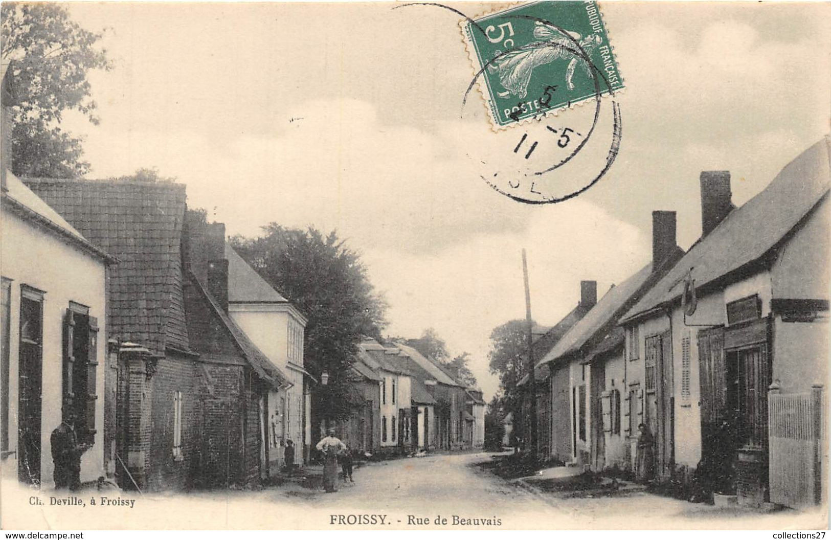 60-FROISSY-RUE DE BEAUVAIS - Froissy