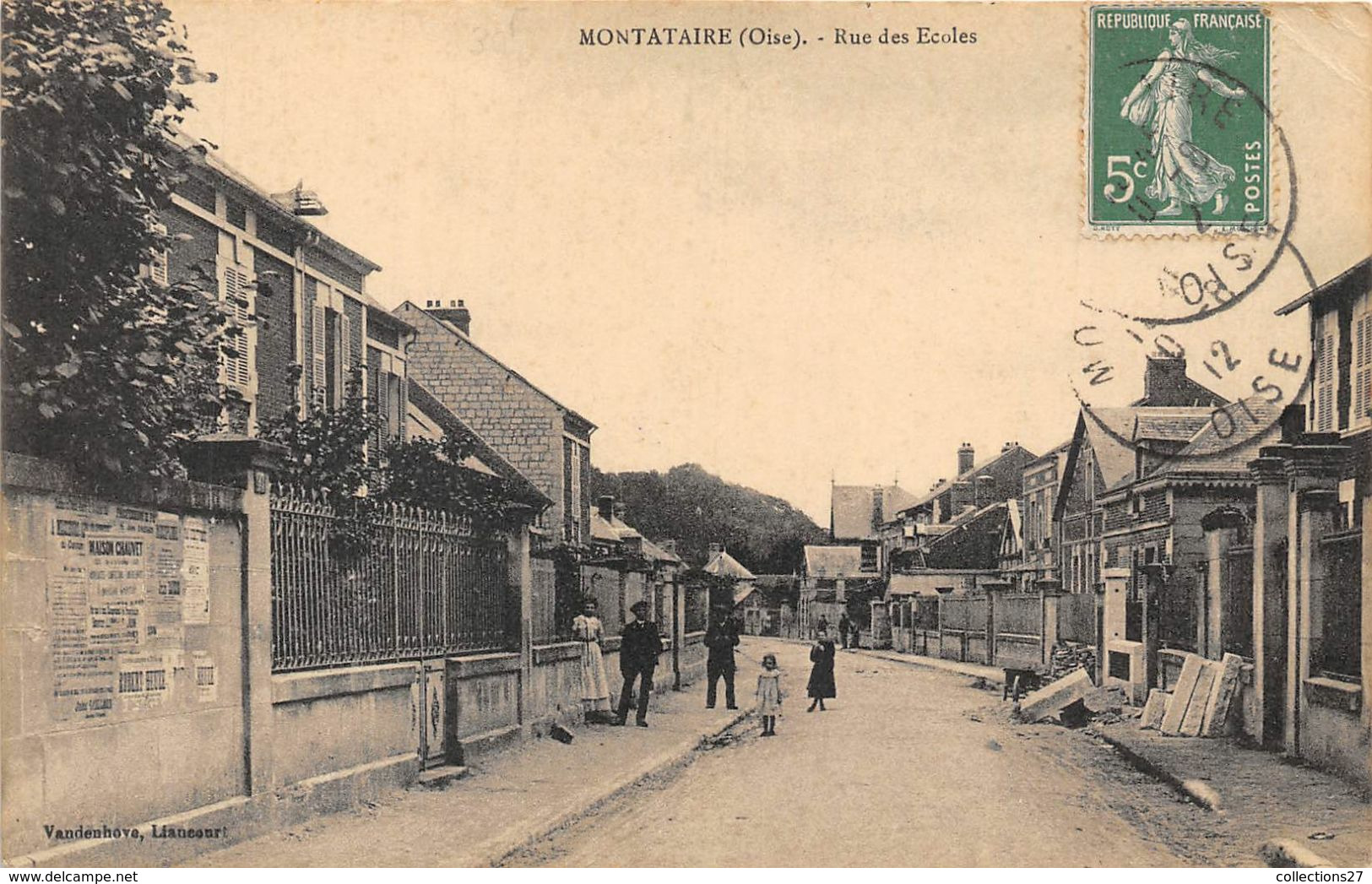 60-MONTATAIRE- RUE DES ECOLES - Montataire