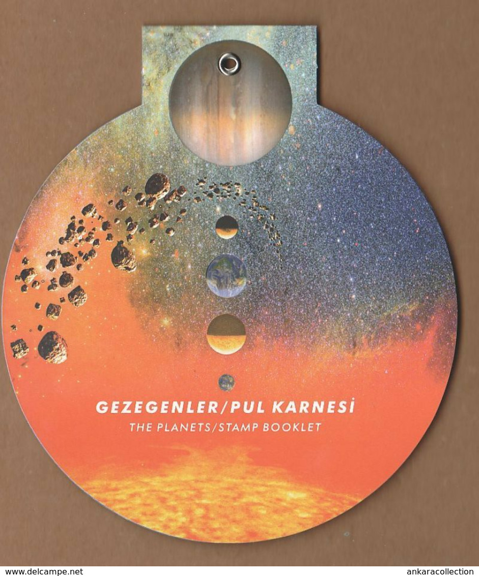 AC - TURKEY BOOKLET THE PLANETS MNH MERCURY, VENUS, EARTH, MARS, JUPITER, SATURN, URANUS, NEPTUNE,  ANKARA, 08 SEPTEMBER - Carnets