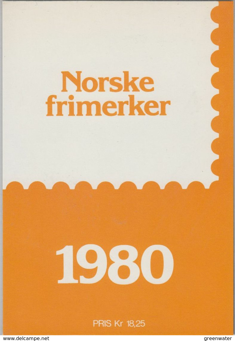 Norway 1980 Year Map ** Mnh (F8456) - Full Years