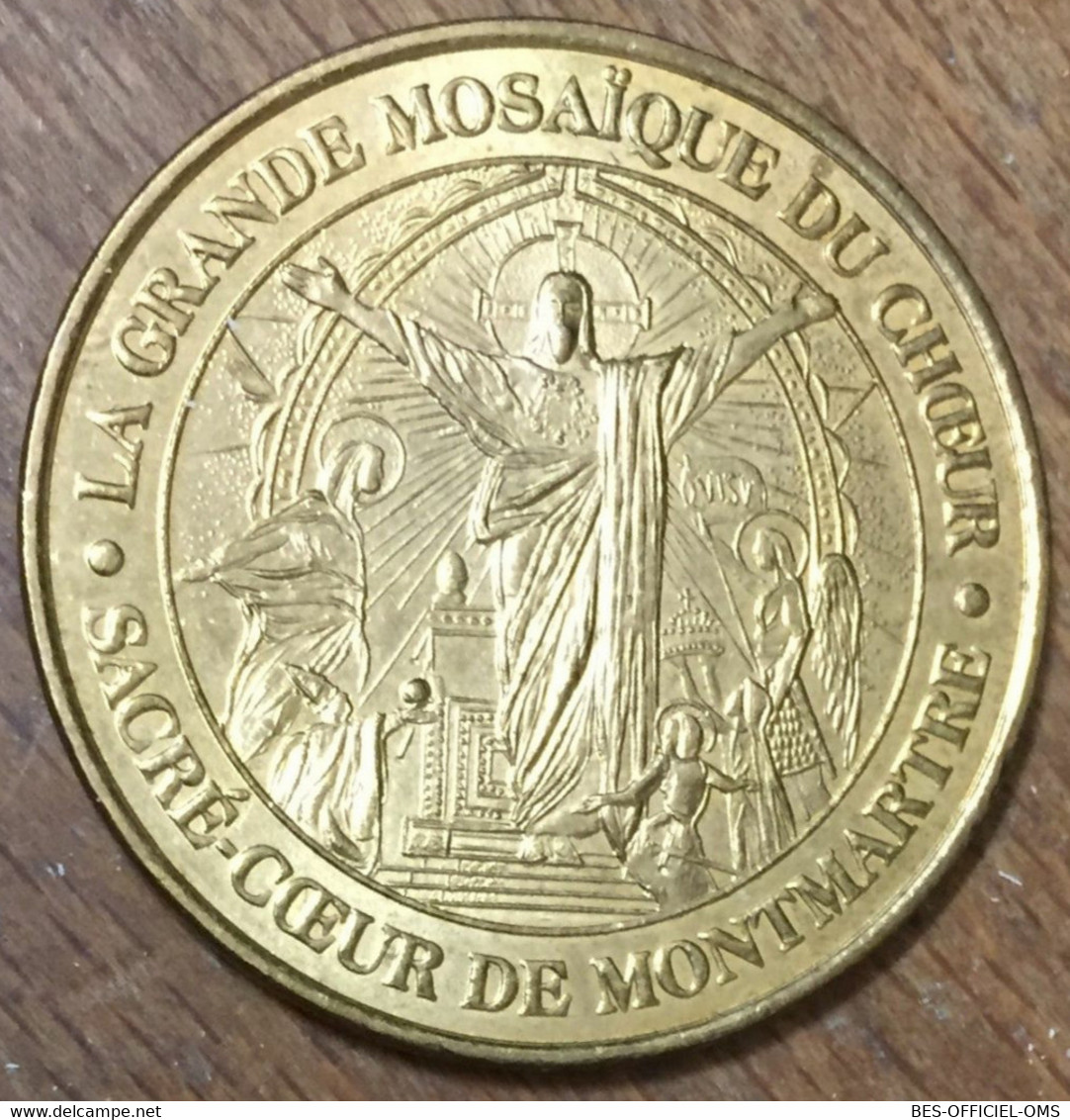 75018 PARIS BASILIQUE SACRÉ-COEUR LA MOSAÏQUE MDP 2007 MÉDAILLE MONNAIE DE PARIS JETON TOURISTIQUE MEDALS COINS TOKENS - 2007