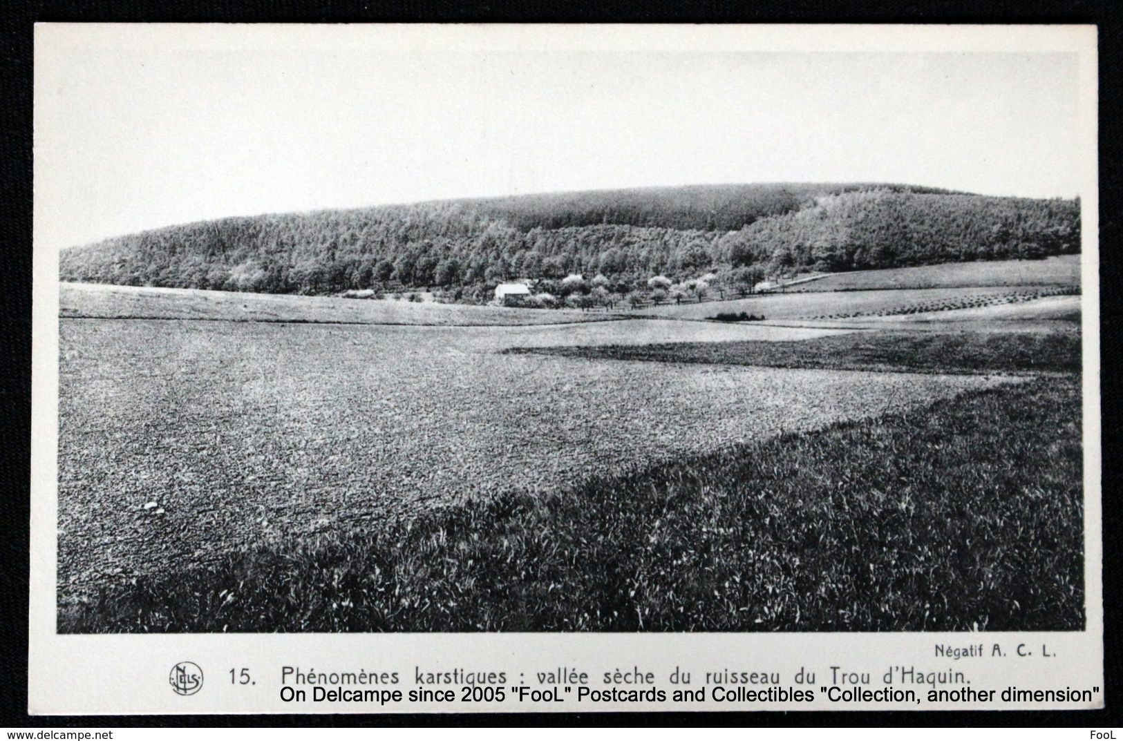 Géologie Spéléologie Phénomènes Karstiques Maillen Vallée Sèche Du Ruisseau Du Trou D'Haquin BELGIUM Potholing - Assesse