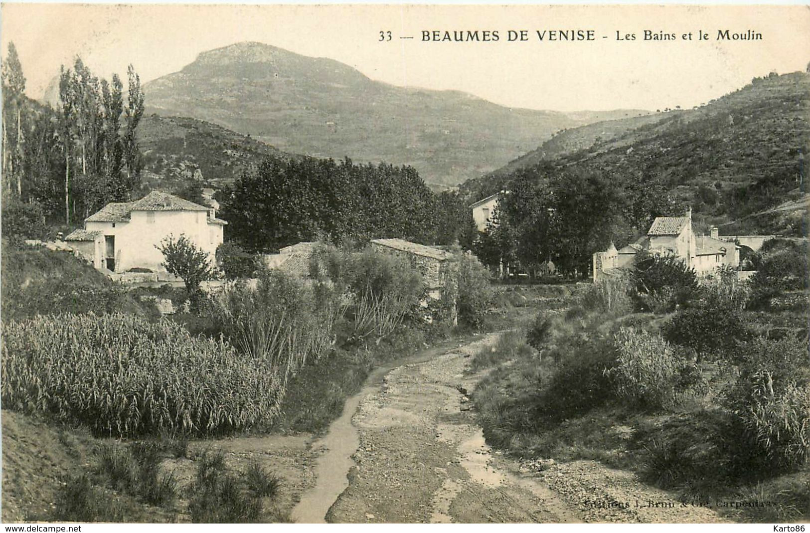 Beaumes De Venise * Les Bains Et Le Moulin - Beaumes De Venise