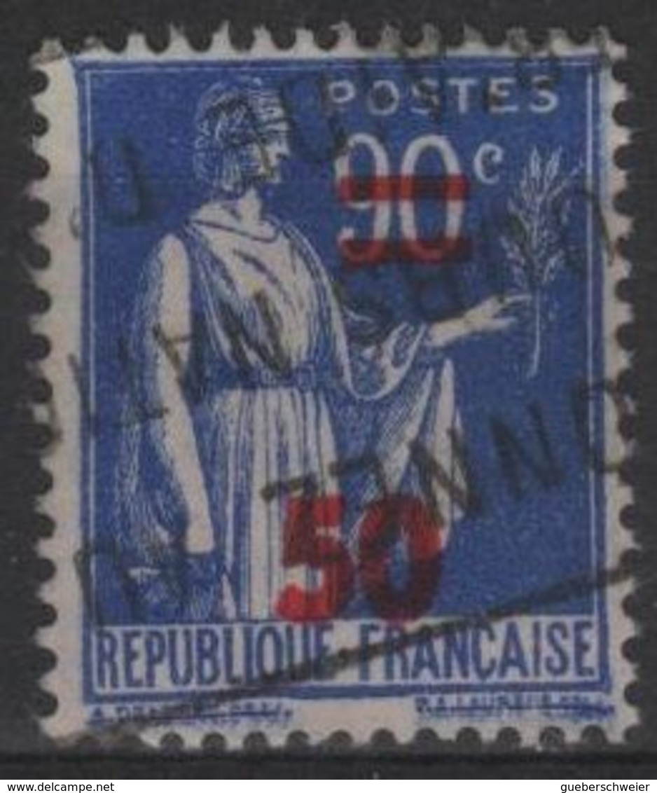 FR 1733 - FRANCE N° 482 Obl. Type Paix Surchargé - Oblitérés