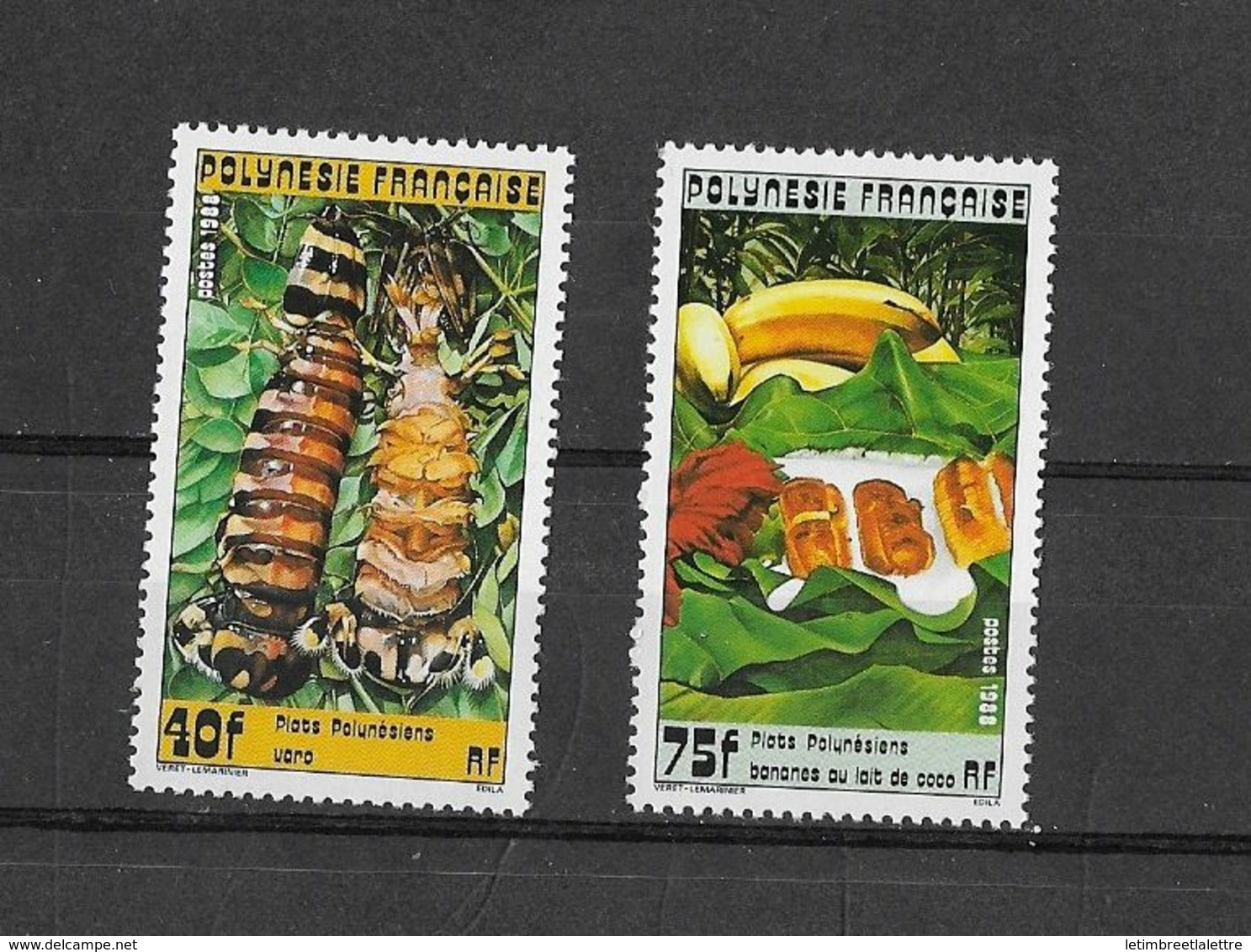 Polynésie  N°295-296** - Unused Stamps