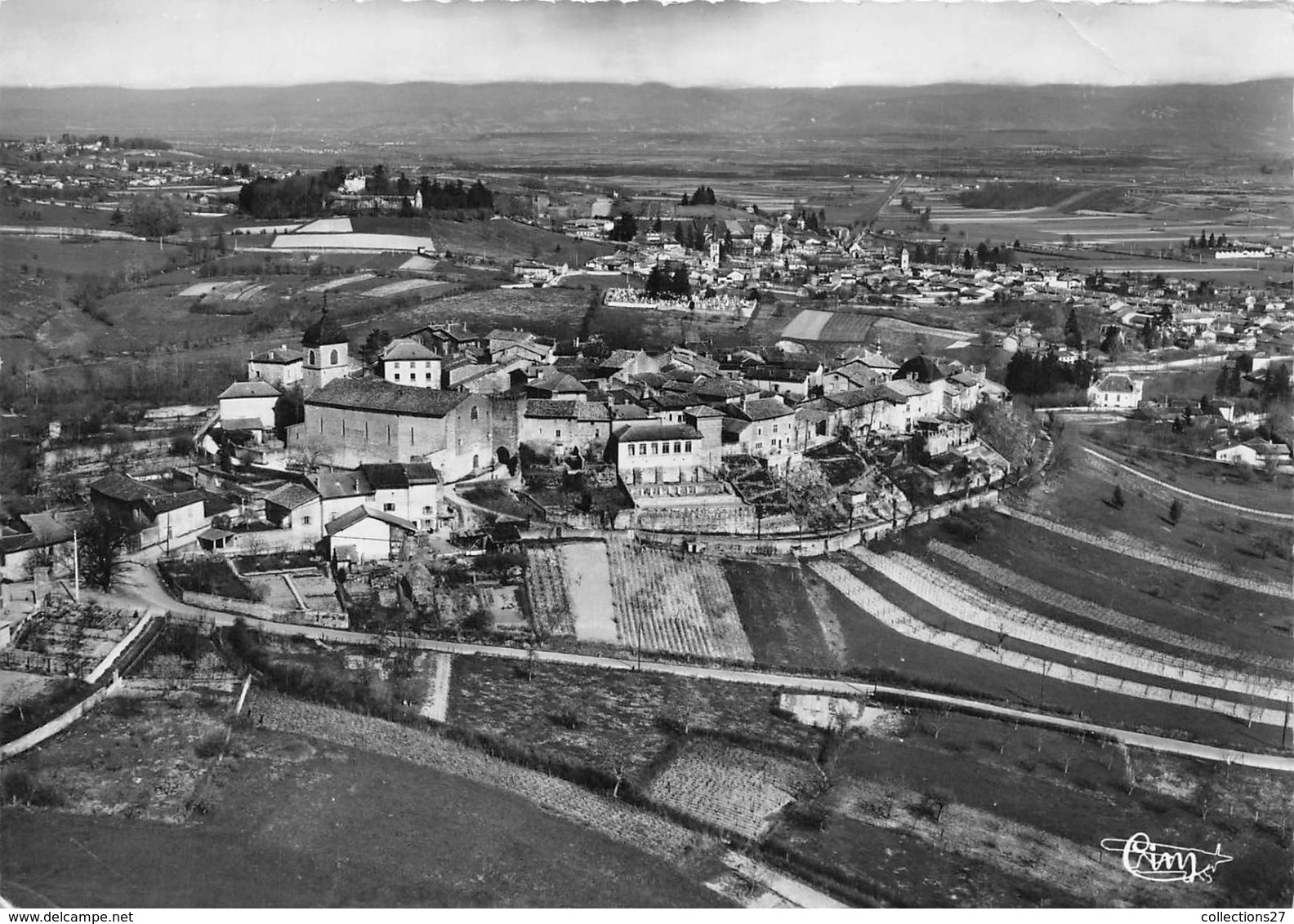 01-PEROUGES- VUE AERIENNE - Pérouges