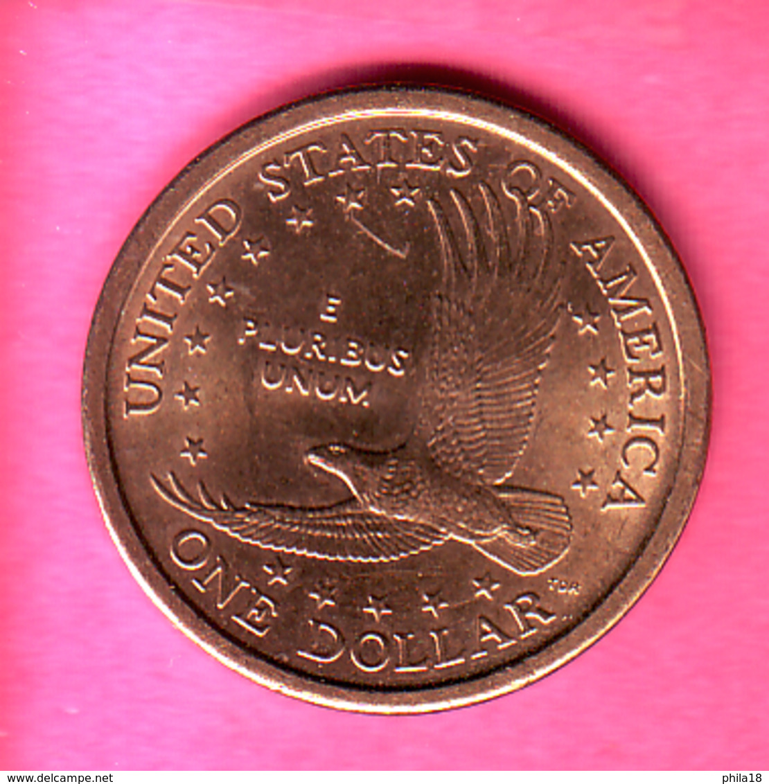 ONE DOLLAR  USA 2000 P Sacagawea TETE INDIEN - AIGLE  - ETAT LUXE - 2000-…: Sacagawea