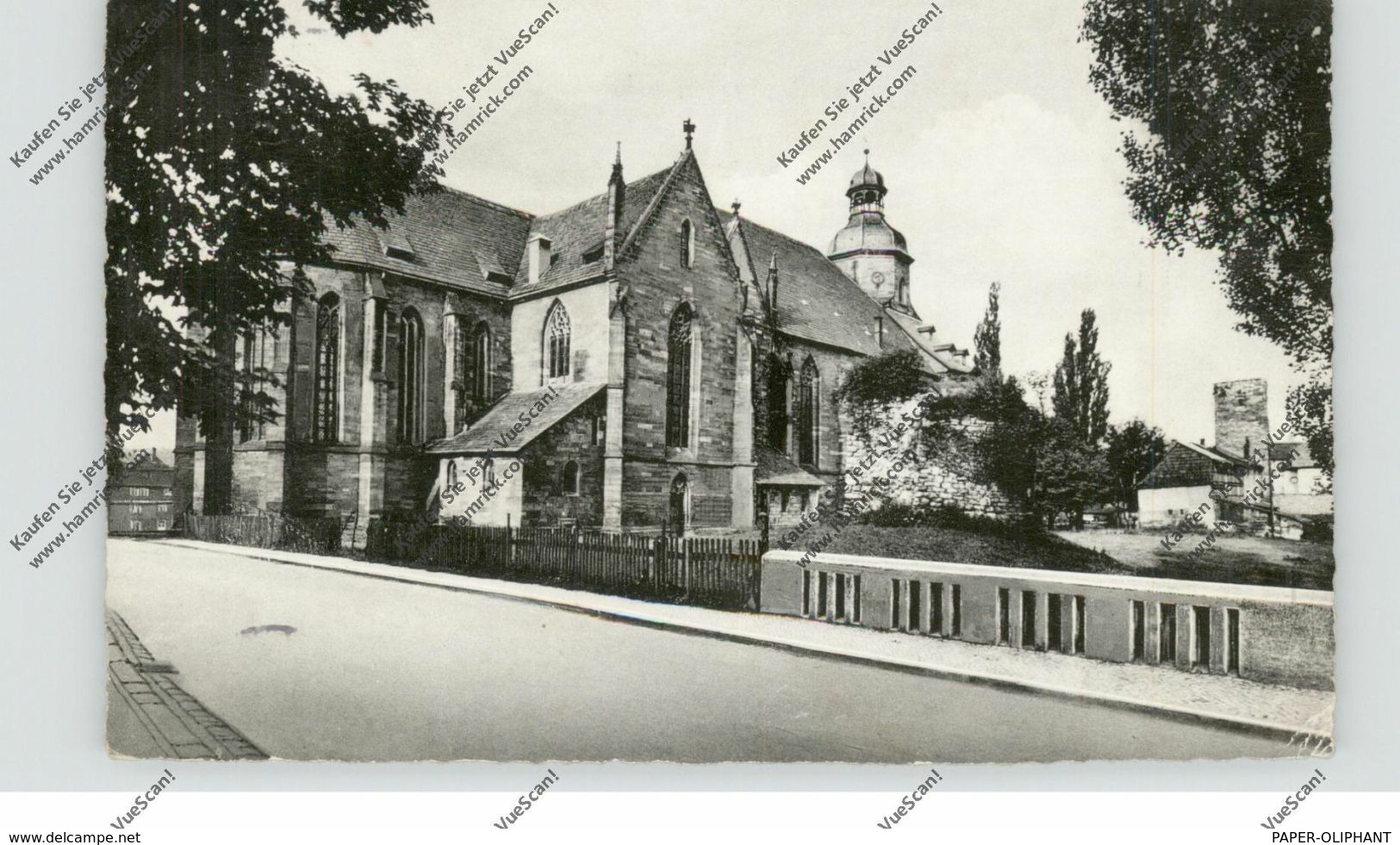 3352 EINBECK, Münsterkirche, 1962, Aptierter Stempel - Einbeck