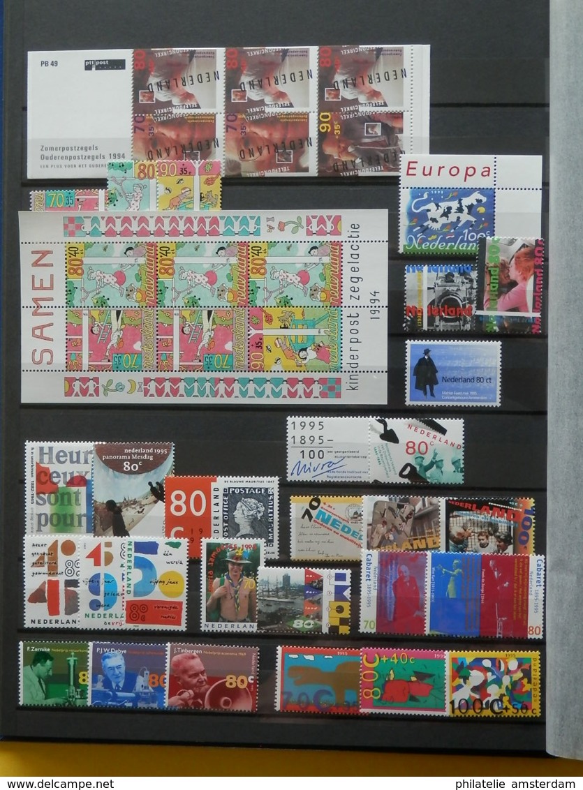 Netherlands 1980-2000: MNH collection in stockbook