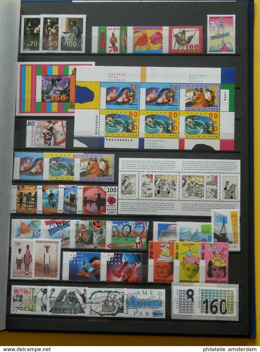 Netherlands 1980-2000: MNH collection in stockbook