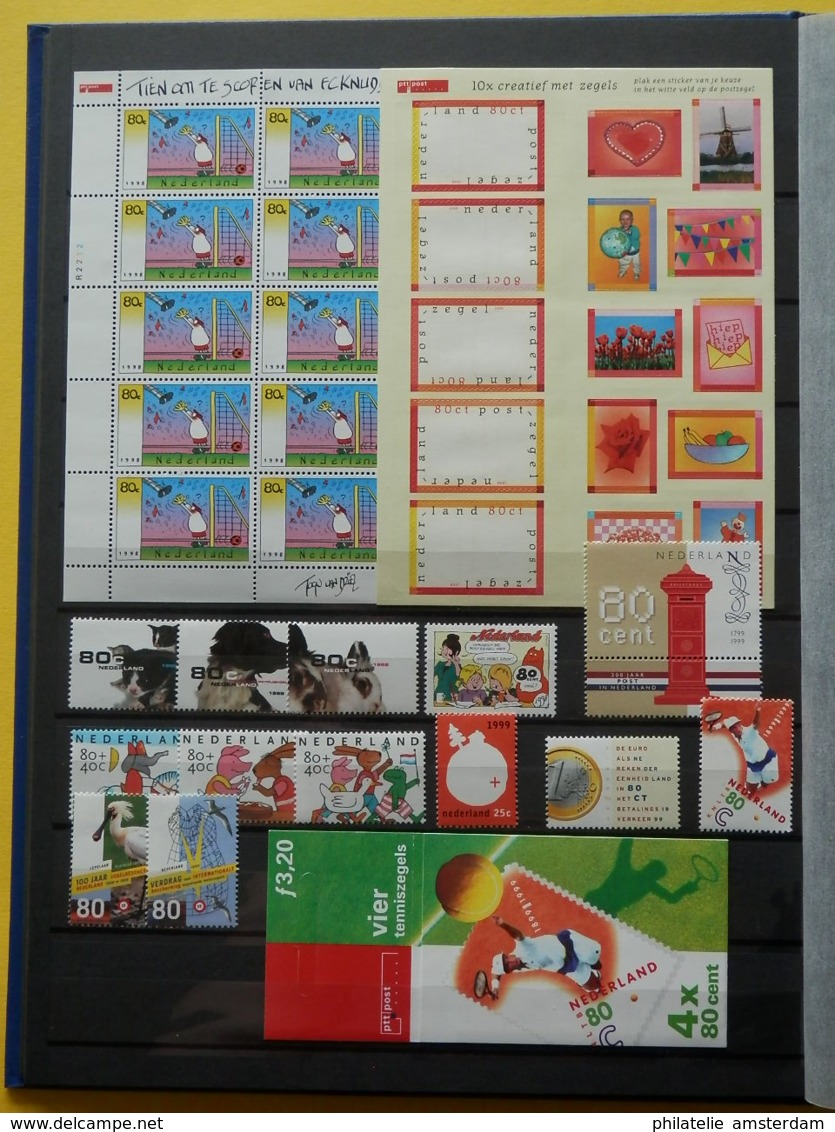 Netherlands 1980-2000: MNH collection in stockbook