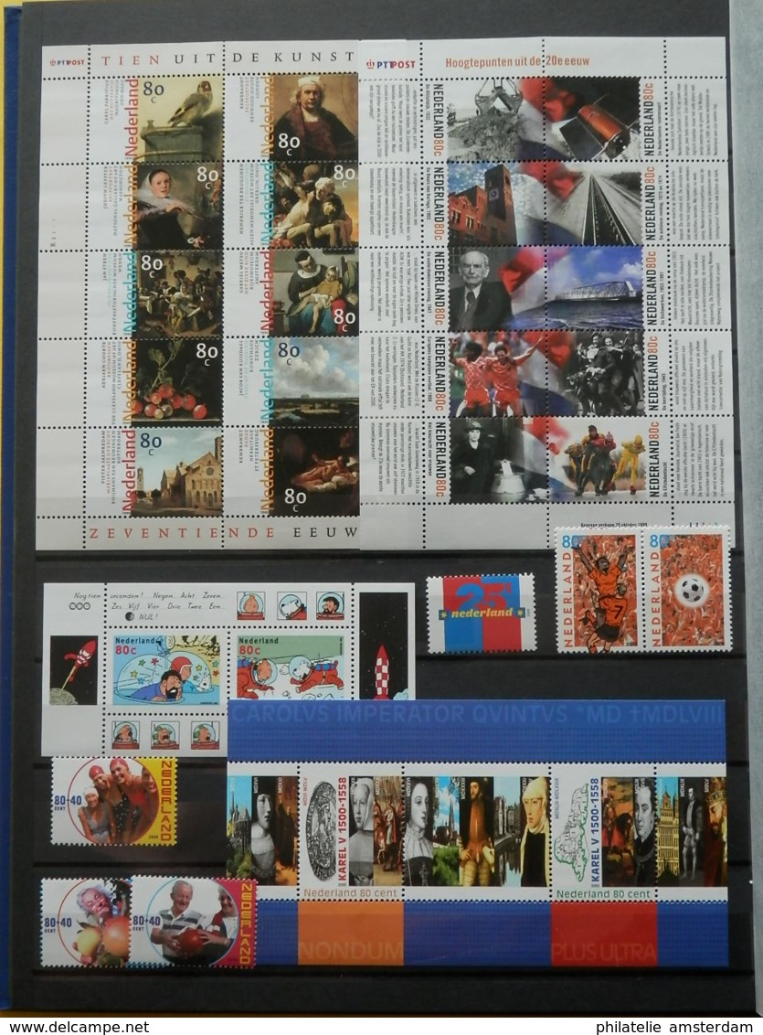 Netherlands 1980-2000: MNH collection in stockbook