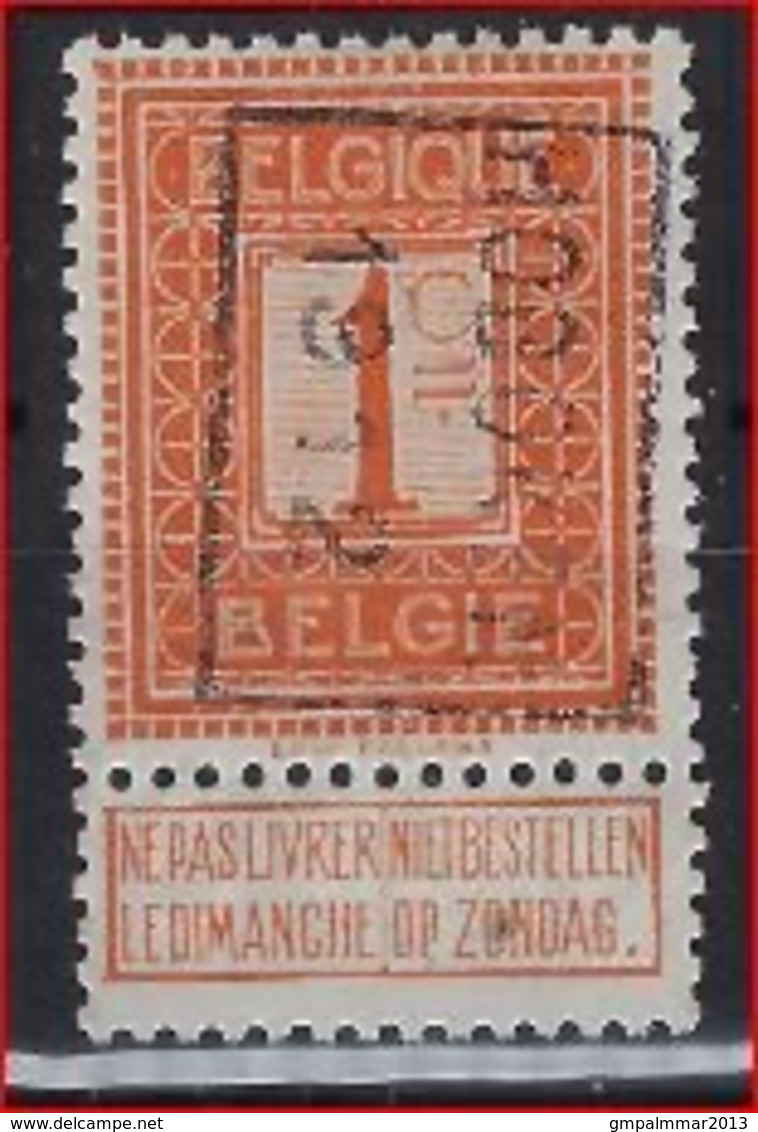 PELLENS Type Cijfer Nr. 108 Voorafgestempeld Nr. 2003B   HOBOKEN 1912  ; Staat Zie Scan ! Inzet Aan 25 €  ! - Rollenmarken 1910-19