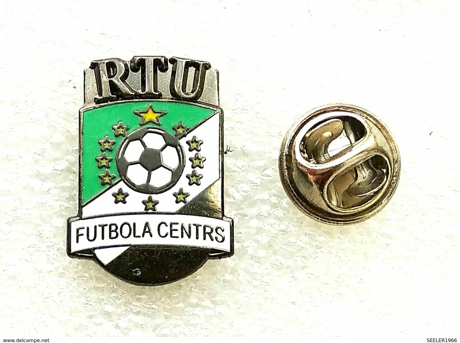 Football Pins  -  RTU  Futbola  Centrs,  Riga  - Latvia. - Calcio