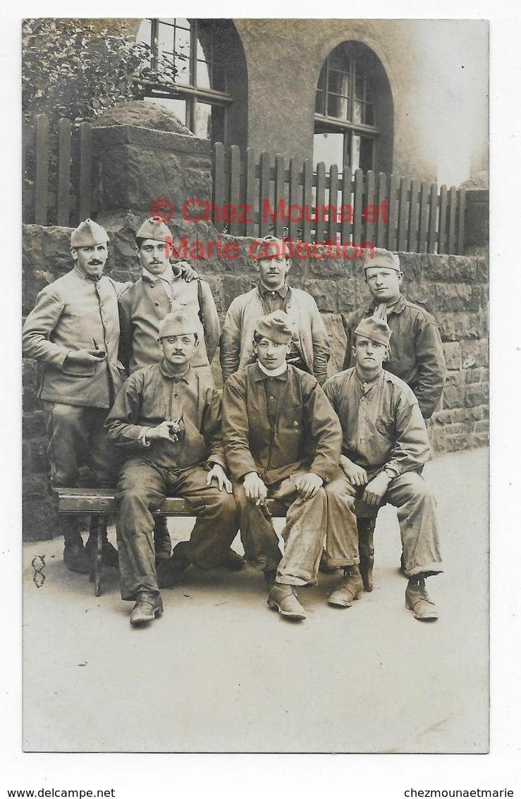 DUISBOURG ALLEMAGNE 1921 POUR GRENOBLE - CARTE PHOTO - Personnages