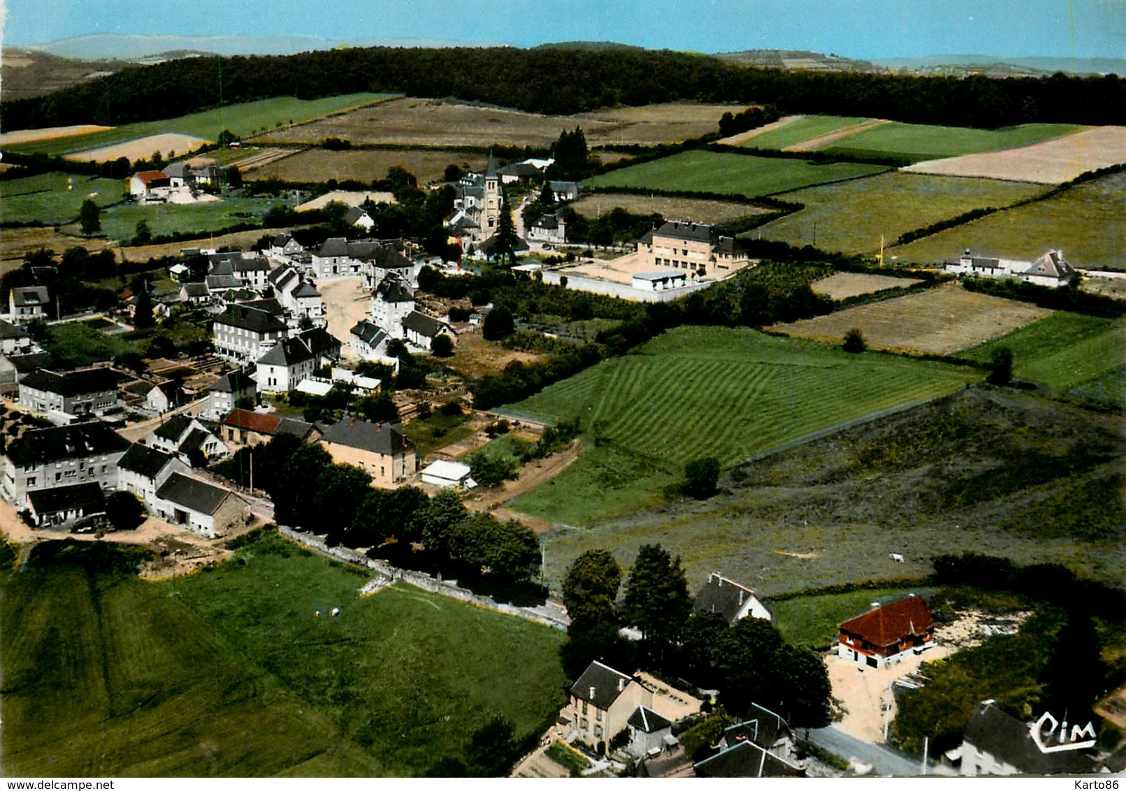 Montsauche * Vue Générale Aérienne * Panorama - Montsauche Les Settons