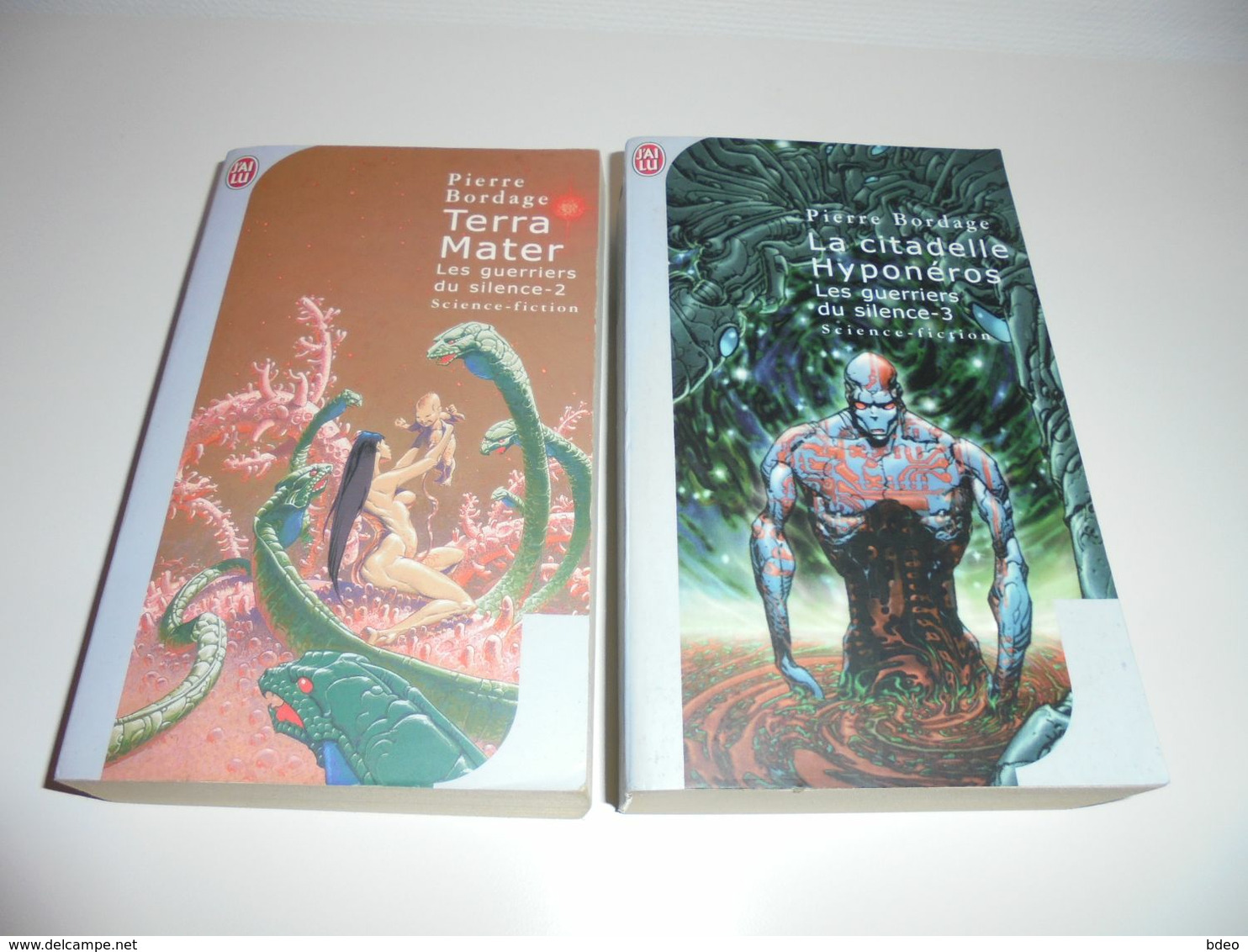 LOT LES GUERRIERS SU SILENCE TOMES 2/3/ BORDAGE/ BE - Folio SF