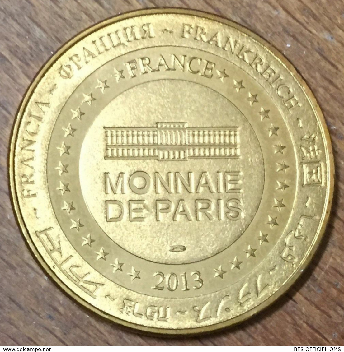 14 COURSEULLES SUR MER CENTRE JUNO BEACH 10 ANS MÉDAILLE MONNAIE DE PARIS 2013 JETON MEDALS COINS TOKENS - 2013