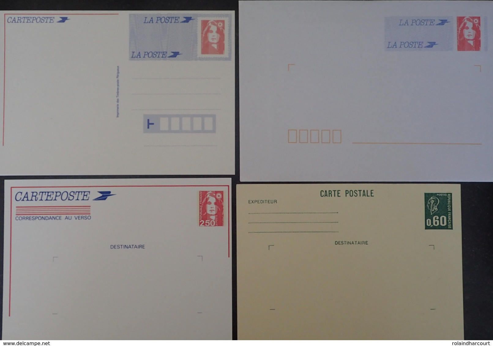 2605 - 1975/1994 - ENTIERS POSTAUX - N°1814-CP1 + 2715-CP1 + 2806-CP1 + 2806-E3 NEUFS** - Konvolute: Ganzsachen & PAP