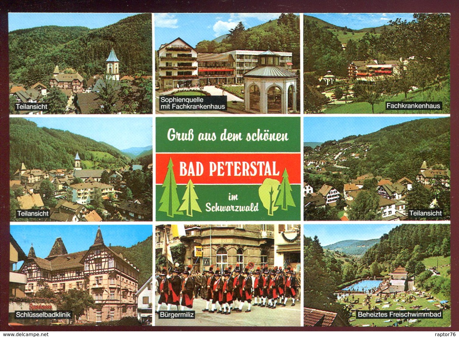CPM Neuve Allemagne BAD PETERSTAL Das Kneipp- Und Mineralbad Im Badischen Schwarzwald - Bad Peterstal-Griesbach