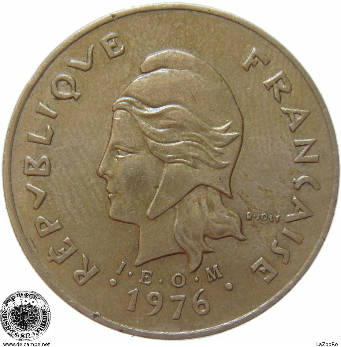 LaZooRo: French Polynesia 100 Francs 1976 XF / UNC - Polinesia Francese