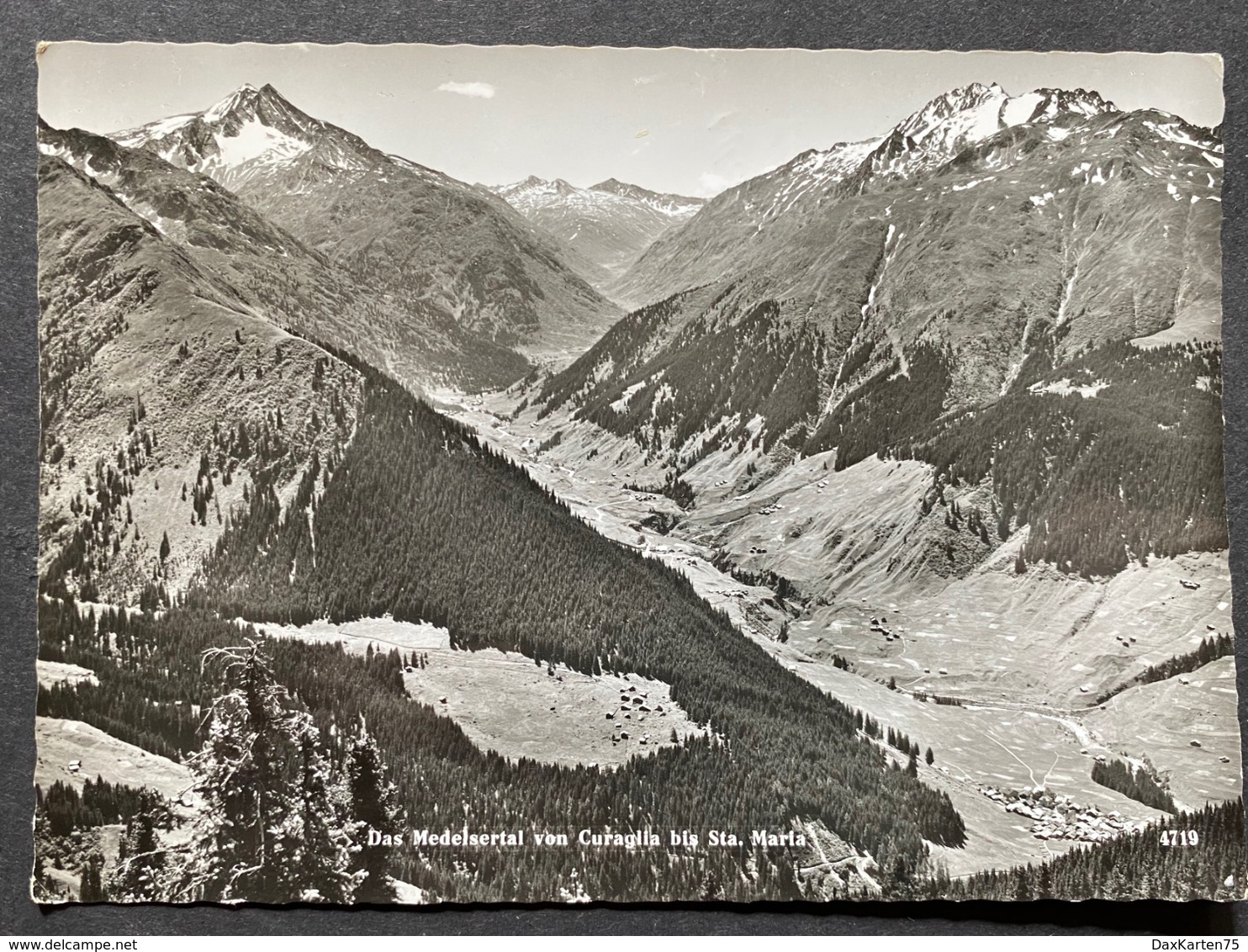 Das Medelsertal Von Curaglia Bis Sta Maria - Medel