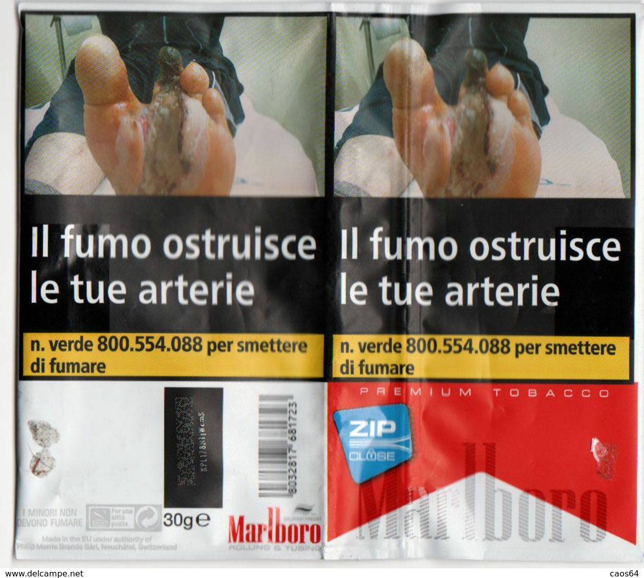 Empty Tobacco boxes - MARLBORO CIGARETTE TOBACCO TABACCO PER SIGARETTA  ITALY SIGARETTE