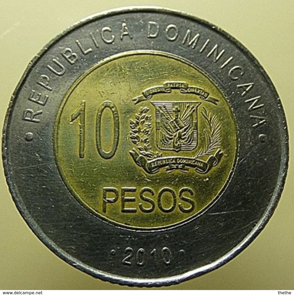 Dominicana 10 Pesos  2010 - Dominicaine