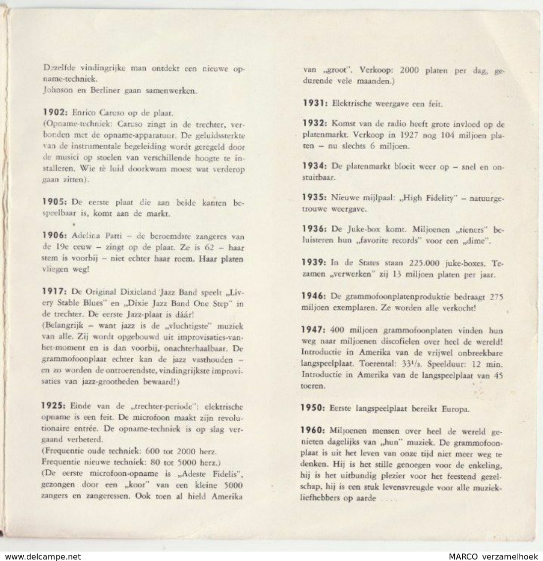 Concertgebouworkest Amsterdam (NL) Dolf Van Der Linden 45T Premieplaat 1960 - Klassik