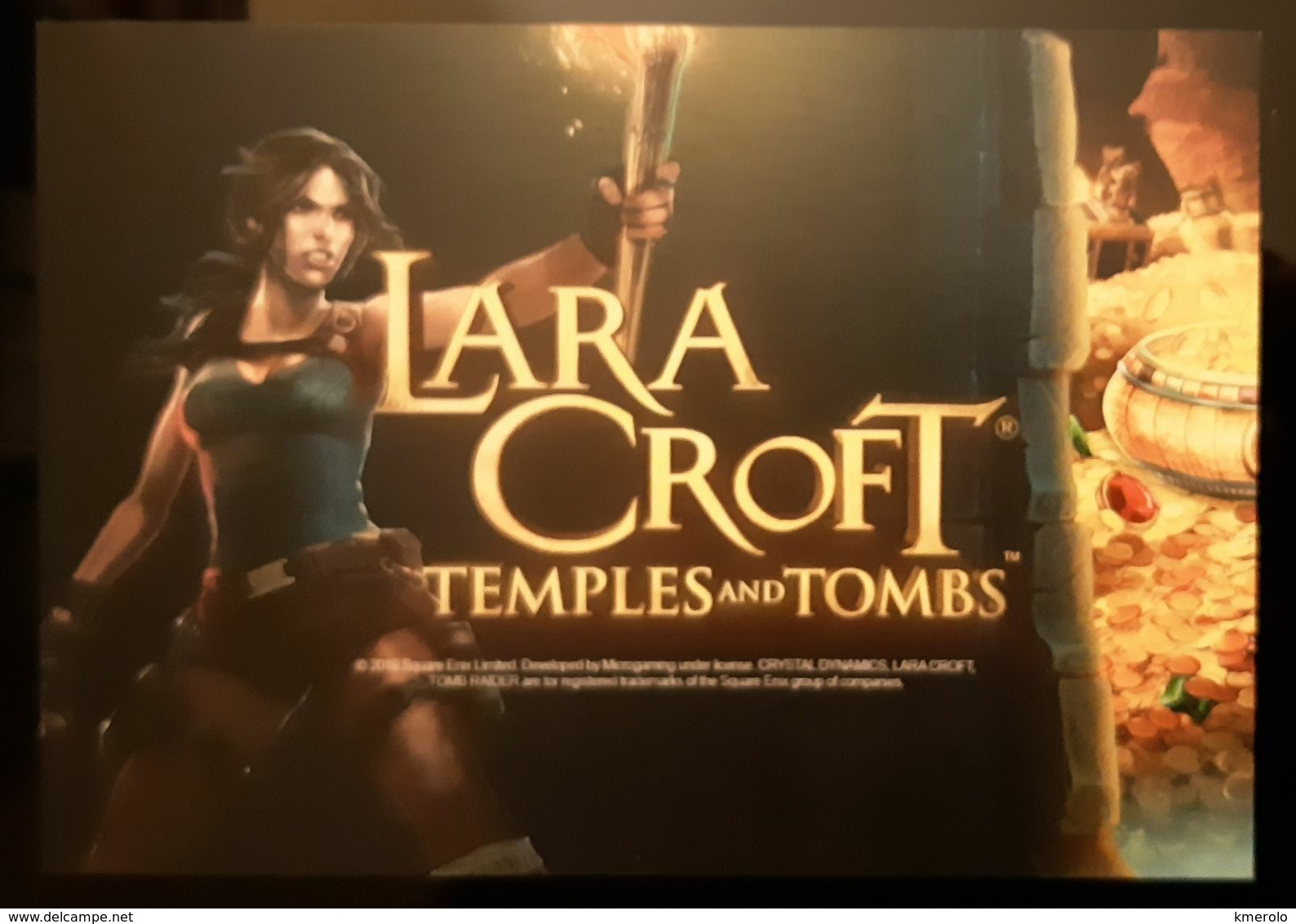 Lara Croft Tomb Raider Carte Postale - Pubblicitari