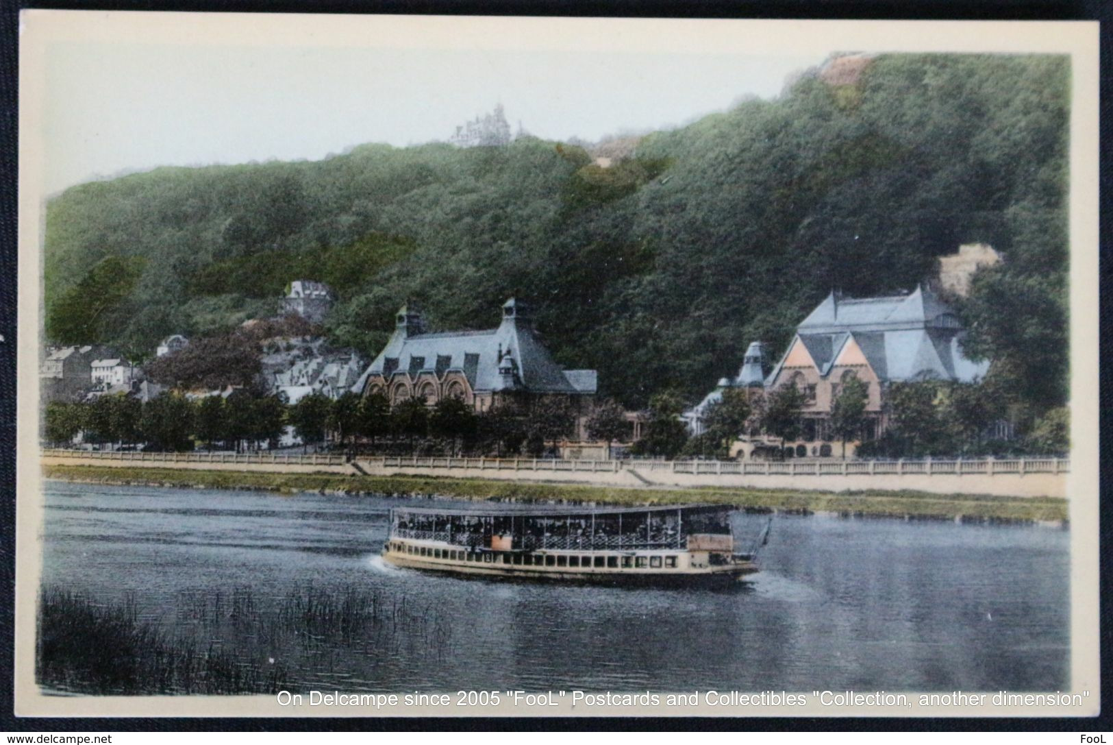 NAMUR Bateau Mouche Touristes Meuse Casino BELGIUM Riverboat River - Otros & Sin Clasificación