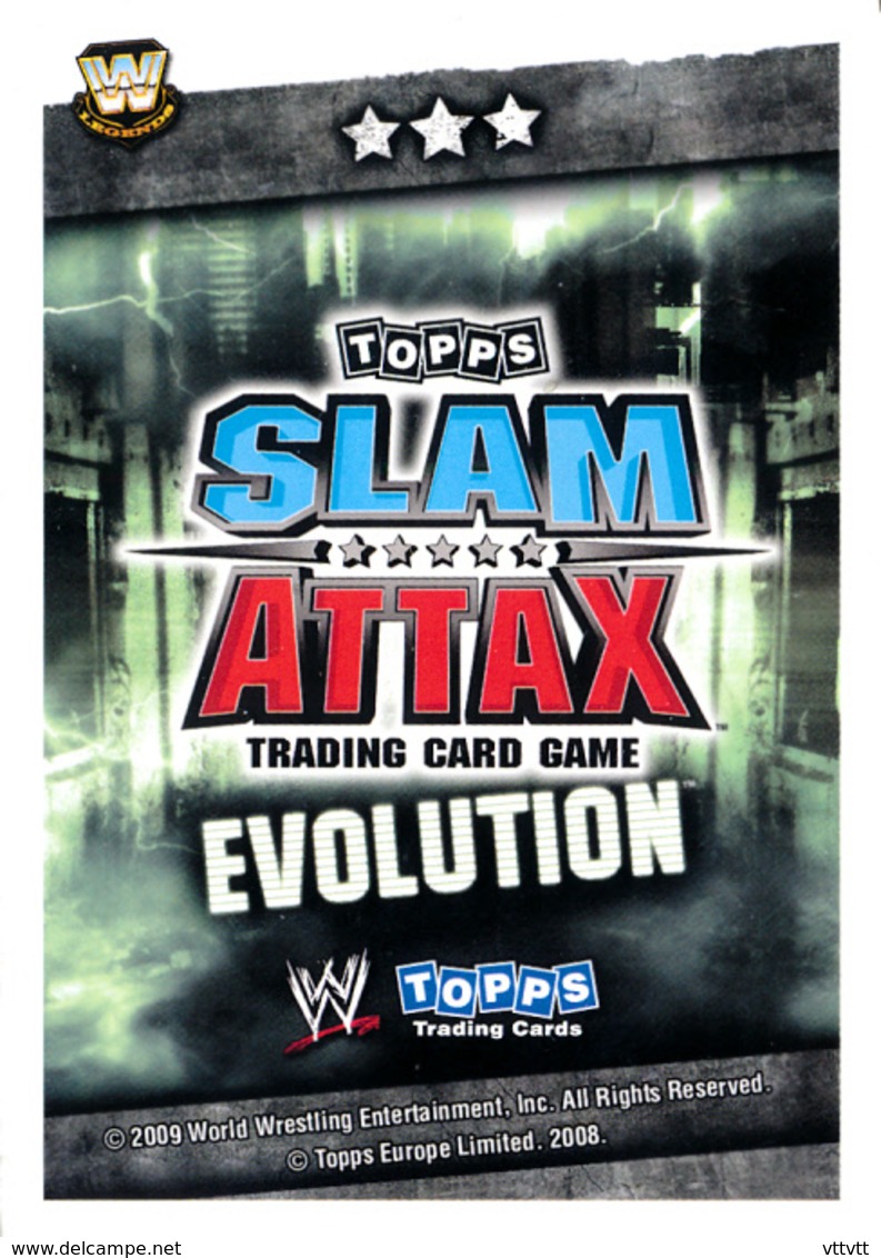 Wrestling, Catch : NIKOLAI VOLKOFF (W, LEGENDS,2008), Topps, Slam, Attax, Evolution, Trading Card Game, 2 Scans, TBE - Trading-Karten