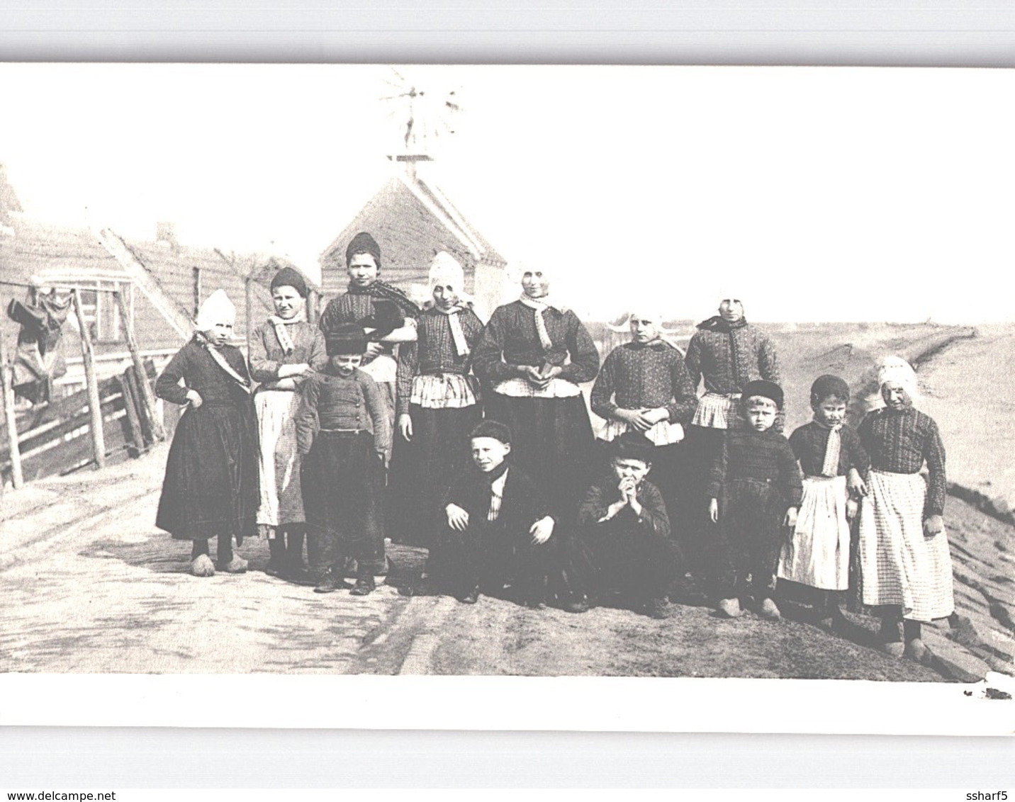 Koog Aan De Zaan Francken’s Cacao Folklore Costumes C. 1908 - Zaanstreek