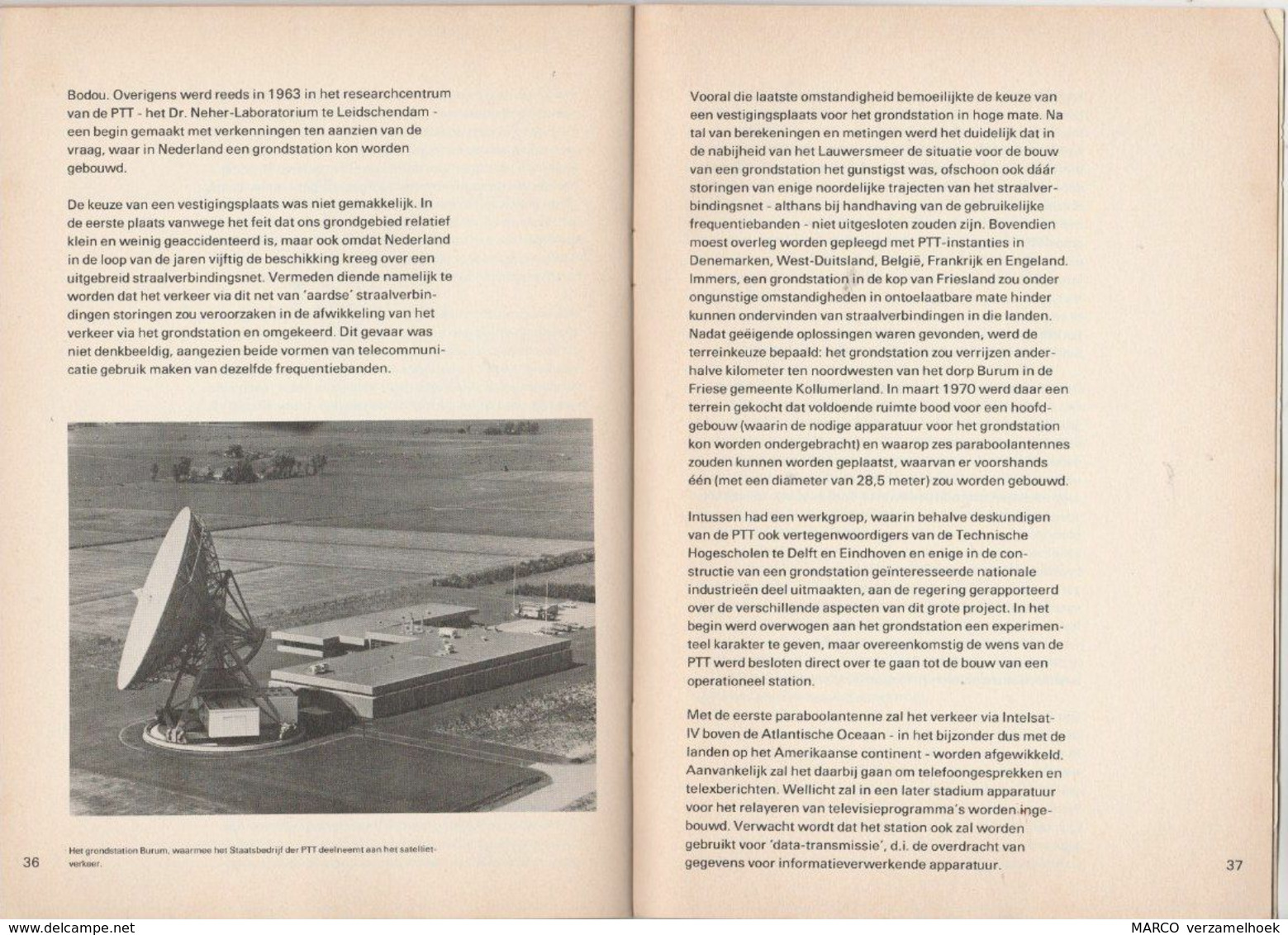 PTT Wereldomvattende Telecommunicatie Via Kabels En Satelieten 1973 - Téléphonie