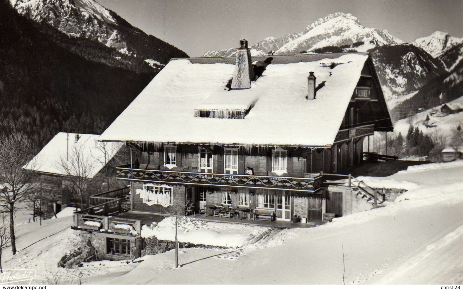 DPT 74 CHATEL Hotel-rESTAURANT 3la Chaumière - Châtel