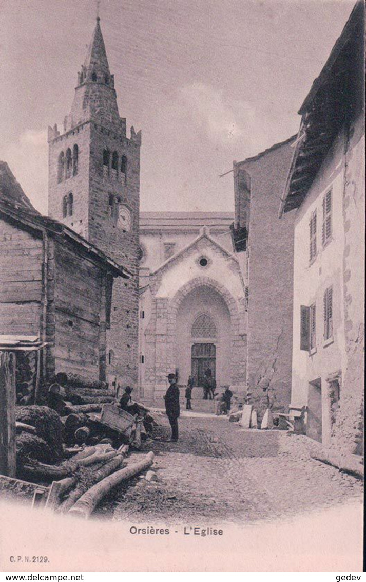 Orsières VS, L'Eglise (2129) - Orsières