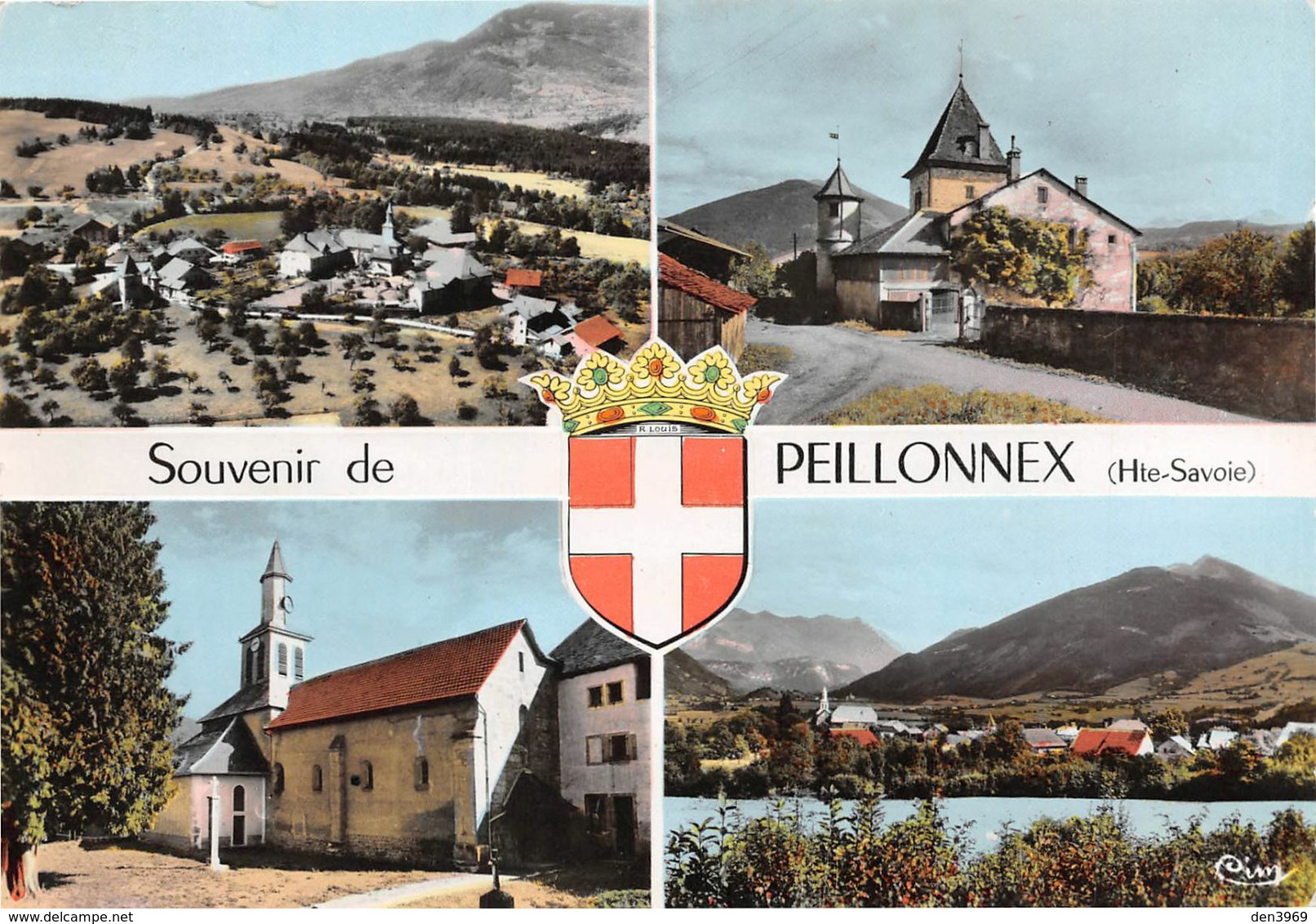 Souvenir De PEILLONNEX - Vues Multiples - Eglise - Blason Robert Louis - Peillonnex