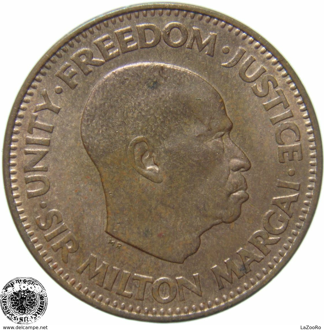 LaZooRo: Sierra Leone 1/2 Cent 1964 UNC - Sierra Leone